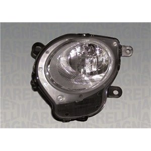 712455301129 Headlamp L (halogen, H1/W21, insert colour: silver) fits: ABARTH 