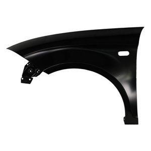 6504-04-6612311Q Front fender L (with indicator hole, steel, galvanized, CZ) fits: