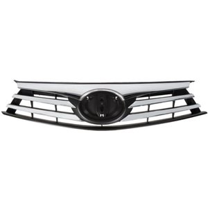 6502-07-8119990P Front grille (black/chrome) fits: TOYOTA COROLLA SDN E17 06.13 07