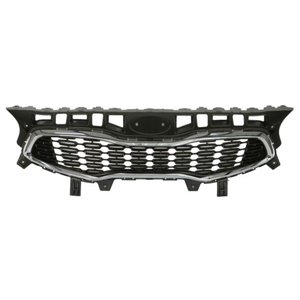 6502-07-3268990P Front grille middle (chromed frame) fits: KIA PRO CEE'D II 06.15 