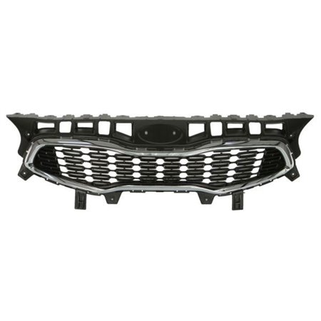 6502-07-3268990P Front grille middle (chromed frame) fits: KIA PRO CEE'D II 06.15 