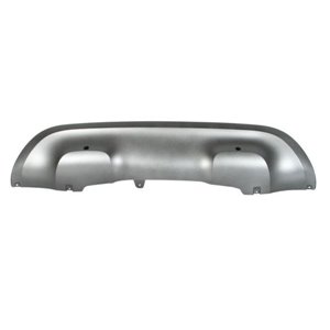 5511-00-6090971P Bumper valance rear (with parking sensor holes, steel grey) fits: