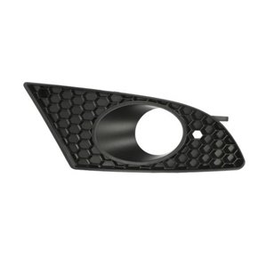 6502-07-6613994P Front bumper cover front R (with fog lamp holes) fits: SEAT LEON 