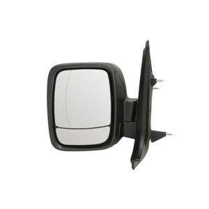 5402-04-2002023P Side mirror L (manual, aspherical, chrome) fits: FIAT TALENTO; NI