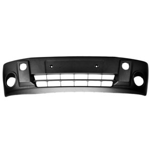 5510-00-2507901Q Bumper (front, with fog lamp holes, grey, TÜV) fits: FORD TRANSIT