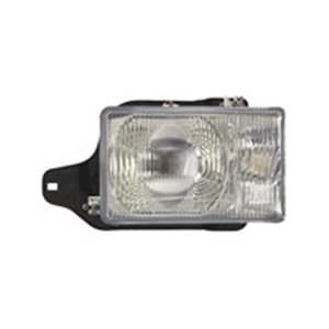 213-1101L-LD Headlamp L (H4, manual, without motor, insert colour: silver) fit
