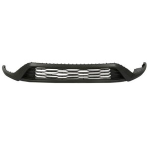 6502-07-2043910P Front bumper cover front (Bottom/Middle, plastic, black) fits: FI