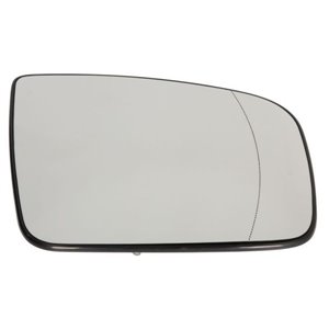 6102-02-2001826P Side mirror glass R (aspherical, with heating, chrome) fits: MERC