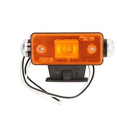 118LKZ W22 12V Outline marker lights L, orange, LED, hanging, 12V