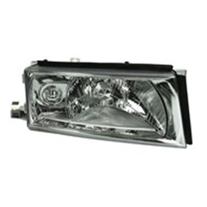 TYC 20-6231-35-2 Headlamp R (H4, electric, without motor, insert colour: silver) f