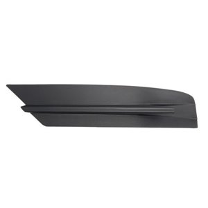6502-07-9565915Q Front bumper cover front L (Top, plastic, black, THATCHAM) fits: 