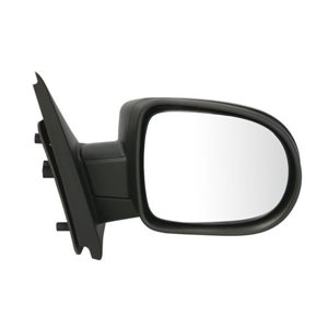 5402-09-2002236P Side mirror R (electric, embossed, with heating, chrome, with tem