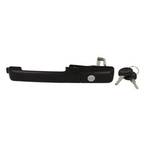 6010-01-008401PP Door handle front L (with the key, external, with lock, black) fi