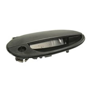 RB0067 Door handle front R (external, with lock hole, black) fits: DAEWO