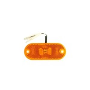 12.1010.150 Outline marker lights L/R, orange, LED, height 45mm; width 110mm;