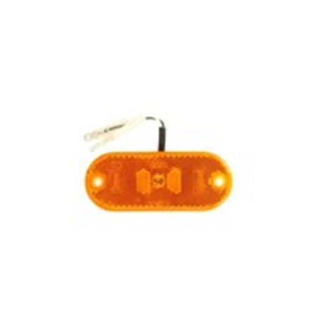 12.1010.150 Outline marker lights L/R, orange, LED, height 45mm width 110mm