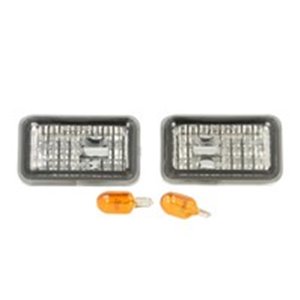 441-1403PXBE-S Indicator lamp front L/R (smoked/transparent) fits: AUDI 100 C4, 