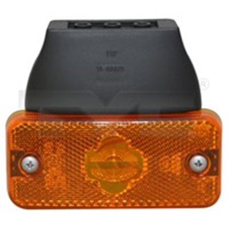 TYC 18-11007-01-9 Outline markeringsljus sida L/R (färg: orange, med hängare, med