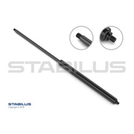 STA443837 Gas spring trunk lid L/R max length: 438mm, sUV:140mm fits: JEEP 