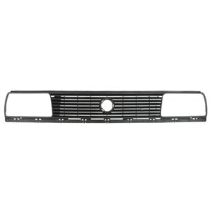 6502-07-9541990P Front grille (black) fits: VW JETTA II 01.84 07.87
