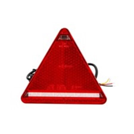 324 W68L Baklykta L (LED, 12/24V, röd, triangulär)