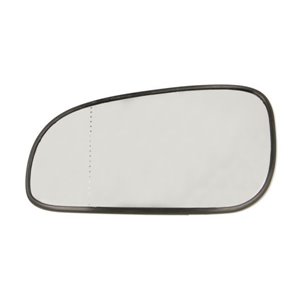 6102-02-1221525P Side mirror glass L (aspherical, with heating) fits: VOLVO S60, S