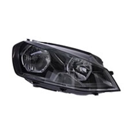 TYC 20-14219-05-2 Headlamp R (H15/H7, electric, with motor) fits: VW GOLF ALLTRACK 
