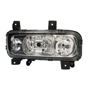 HL-ME025R Headlamp R (H1/H7/W5W, electric, with motor, with fog light) fits