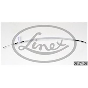 LIN03.74.03 Door cable front L (L 543mm) fits: AUDI A6 C5 01.97 01.05
