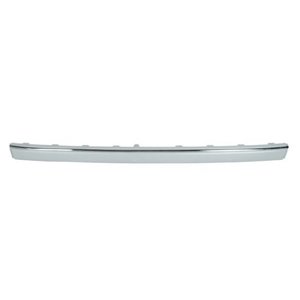 5703-05-3515981P Bumper trim rear (Middle, set with chrome slat, no parking sensor