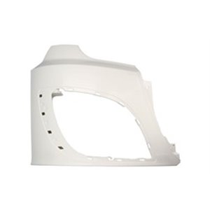 1104.10618 Bumper element, headlight housing front R (white, abs) fits: DAF 