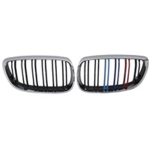 FS 03-92-05 Front grille, black   chromium coated, GRILL (Bubreg); GRILL Tuni