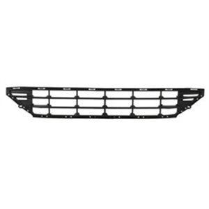 6502-07-9058910P Front bumper cover front (Middle, grey) fits: VOLVO XC60 II 03.17