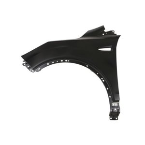 6504-04-2579311Q Front fender L (with indicator hole, with rail holes, steel, galv