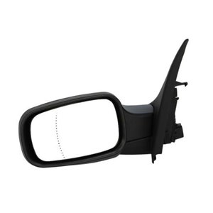 5402-04-1139228P Side mirror L (electric, aspherical, with heating, under coated) 