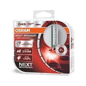 OSR66440 XNL-HCB Light bulb (Set 2pcs) D4S 35W P32D 5 up to 20% whiter light; up t