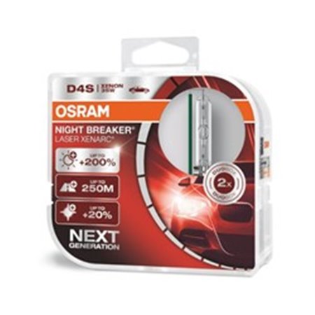 OSR66440 XNL-HCB Light bulb (Set 2pcs) D4S 35W P32D 5 up to 20% whiter light up t