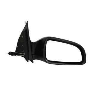 5402-04-1115238P Side mirror R (mechanical, embossed) fits: OPEL ASTRA H 03.04 05.