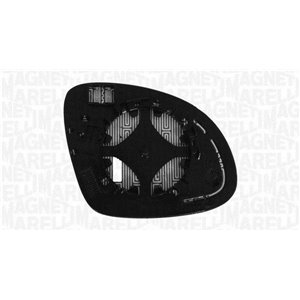 182209009200 Side mirror glass R (embossed, with heating) fits: SEAT ALHAMBRA 