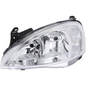 VAL087933 Headlamp L (halogen, H7, electric, without motor, insert colour: 