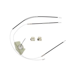 6205-43-004801P Window lifter repair kit front L (set, electric) fits: SKODA FABI