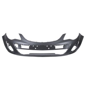 5510-00-5024902Q Bumper (front, for painting, TÜV) fits: OPEL CORSA D 01.11 12.14