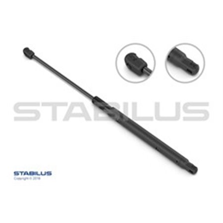 STA192642 Gas spring trunk lid R max length: 590mm, sUV:208mm fits: MERCEDE