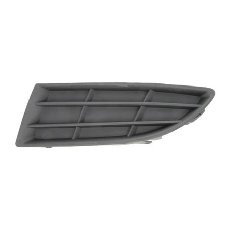 5703-05-7515917P Front bumper cover front L (black) fits: SKODA FABIA II, ROOMSTER