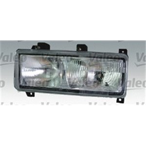 VAL087961 Headlamp R (H1/H4, electric, without motor, insert colour: silver