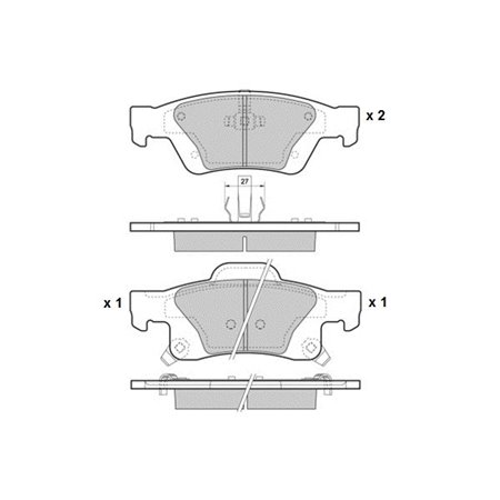 1.21461 Indicator lamp front L/R (glass colour: orange) fits: SCANIA 2, 3