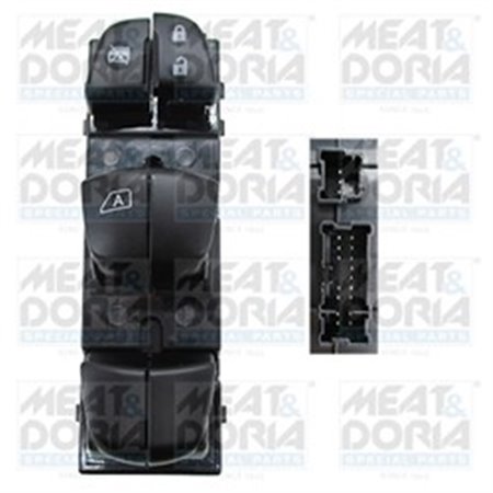 MD26359 Переключатель стеклолодъемника MEAT & DORIA 