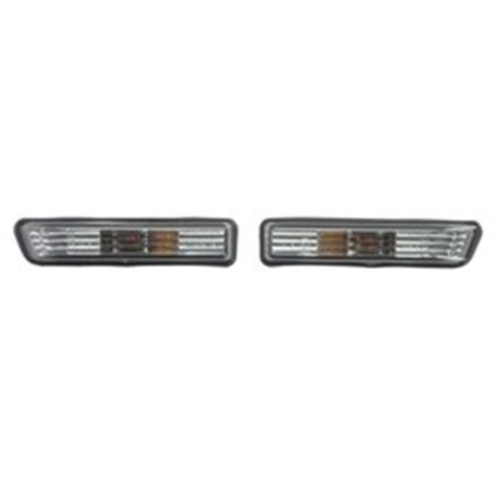 DEPO 344-1405PXAEVS - Indicator lamp front L/R (smoked/transparent) fits: BMW 3 E36 09.90-08.00