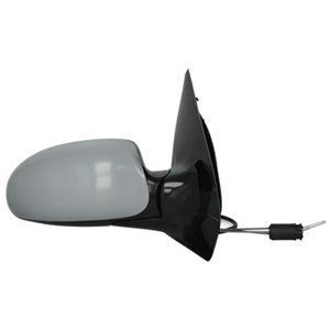 BLIC 5402-04-1132399P - Side mirror R (mechanical, embossed, with heating, under-coated) fits: FORD FOCUS 10.98-10.01
