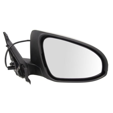 BLIC 5402-19-2002554P - Side mirror R (manual, embossed, chrome, under-coated) fits: TOYOTA YARIS XP130 12.10-12.19